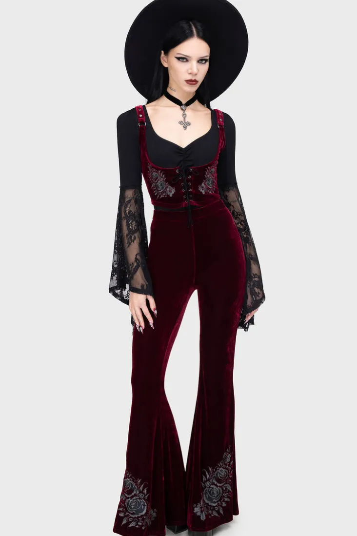 A Devil's Rose Flares