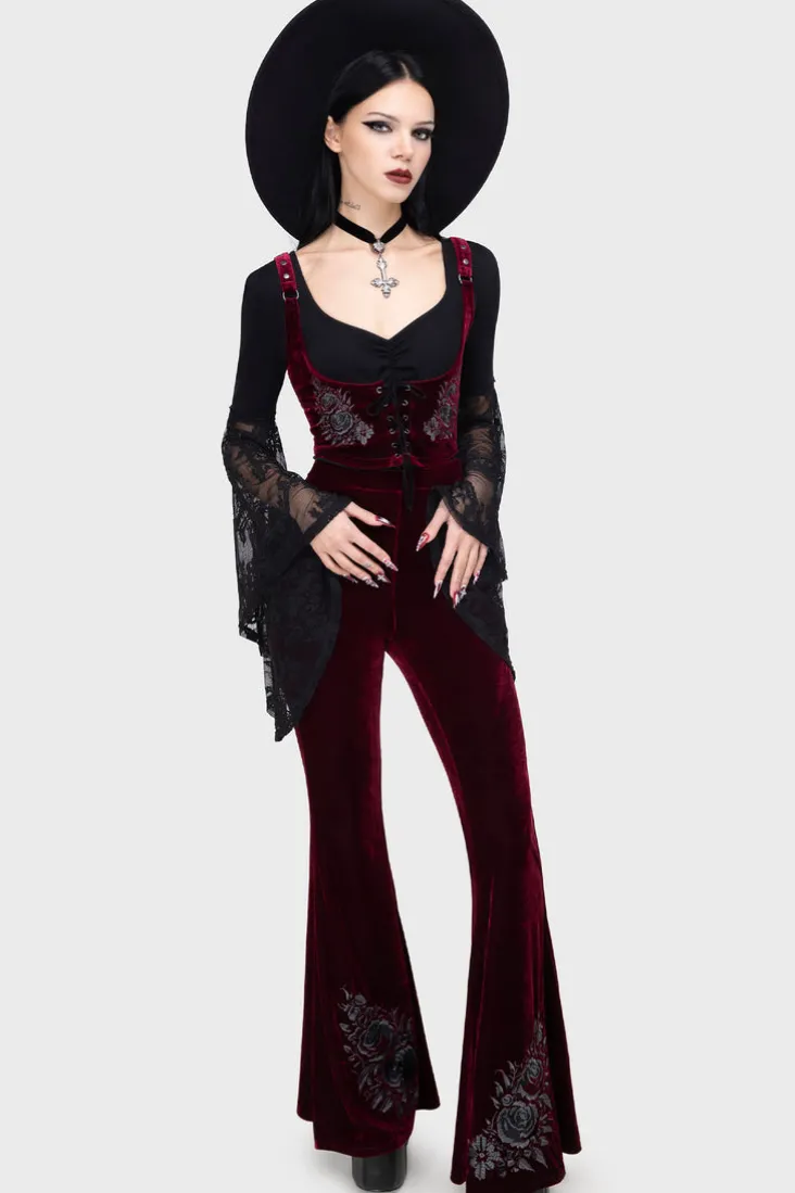 A Devil's Rose Flares