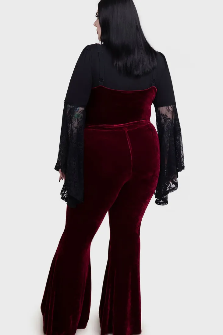 A Devil's Rose Flares