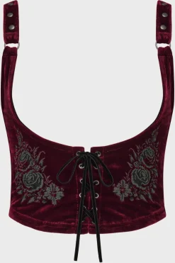 A Devil's Rose Underbust Corset Top