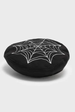 Black Widow Beret Hat