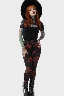 Blood Rose Leggings