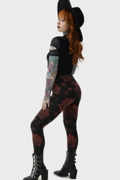 Blood Rose Leggings
