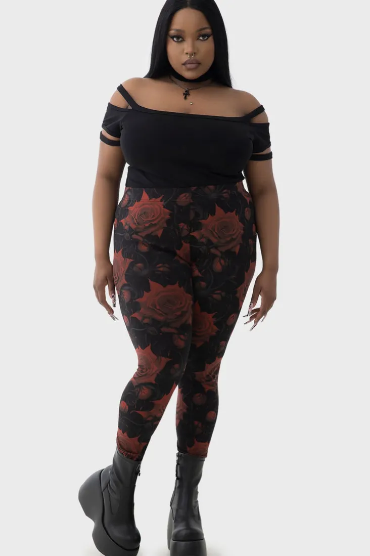 Blood Rose Leggings