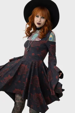 Blood Rose Mini Dress