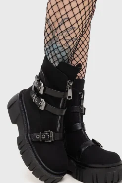 Coffin Combat Boots