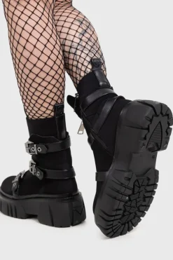 Coffin Combat Boots