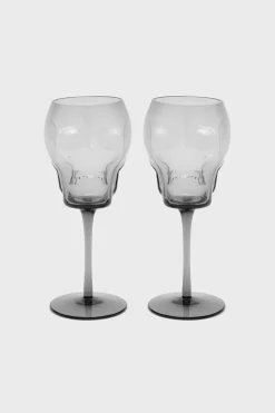 Cranium Wine Glasses [GREY]