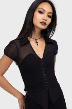 Cryptic Cora Top