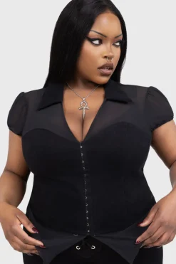 Cryptic Cora Top