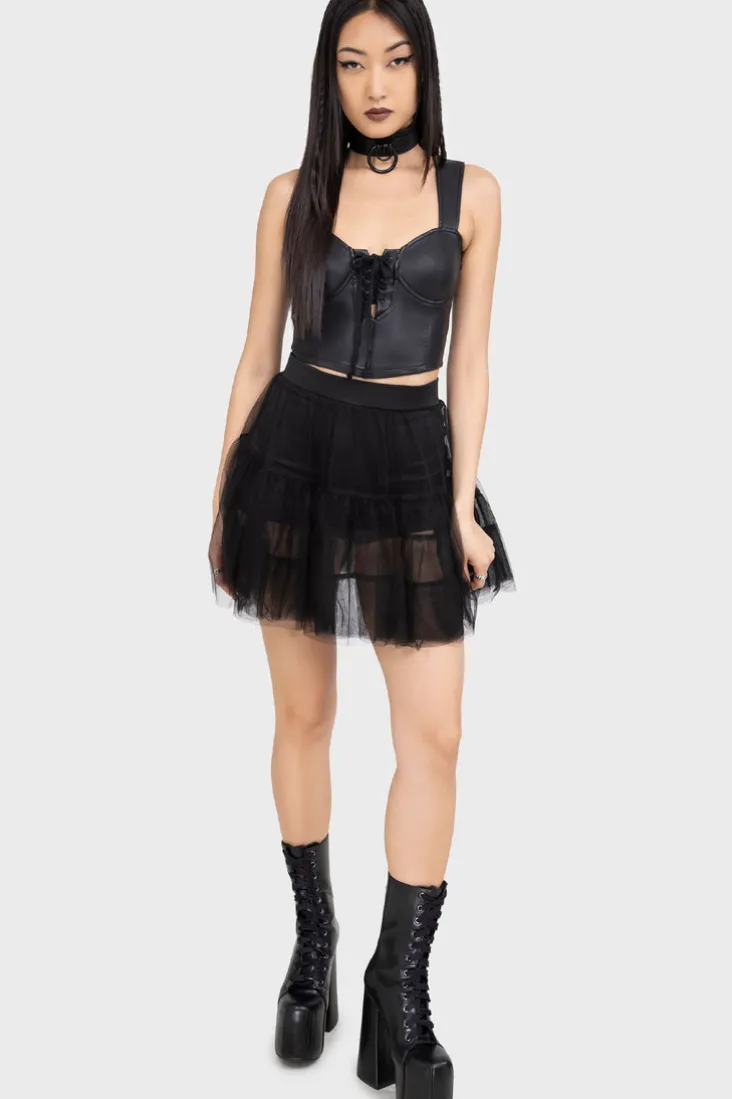 Dance All Night Mini Skirt