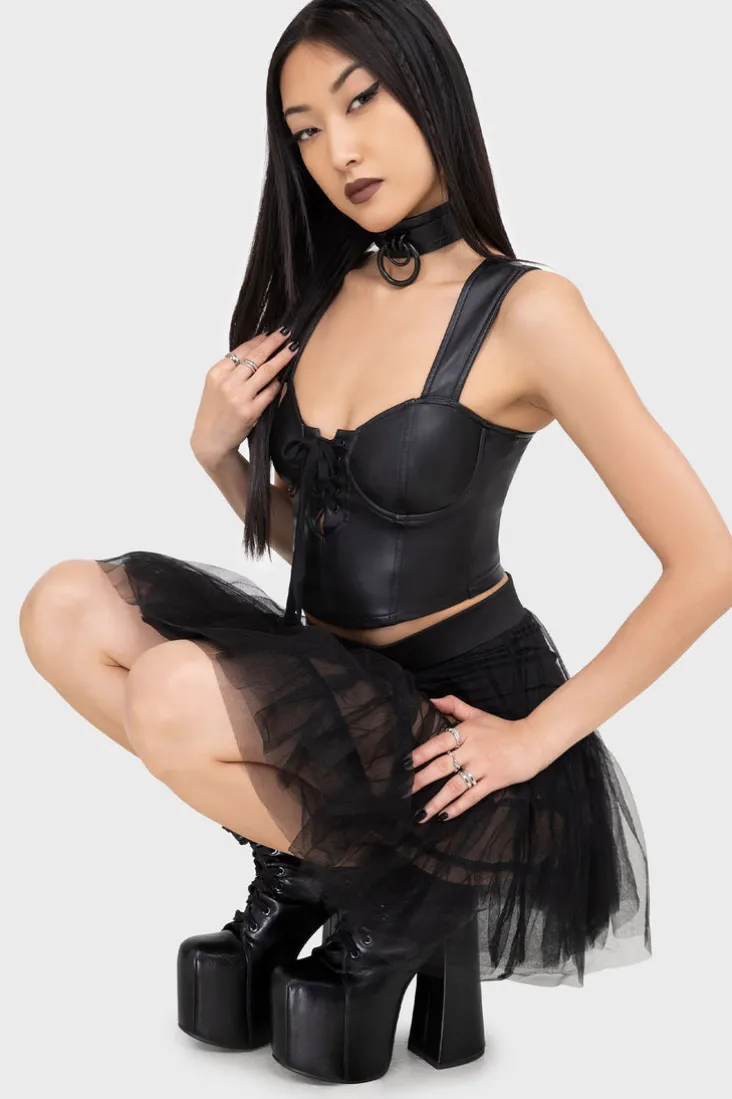 Dance All Night Mini Skirt