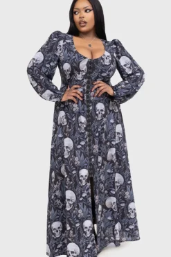 Death's Head Maxi Dress