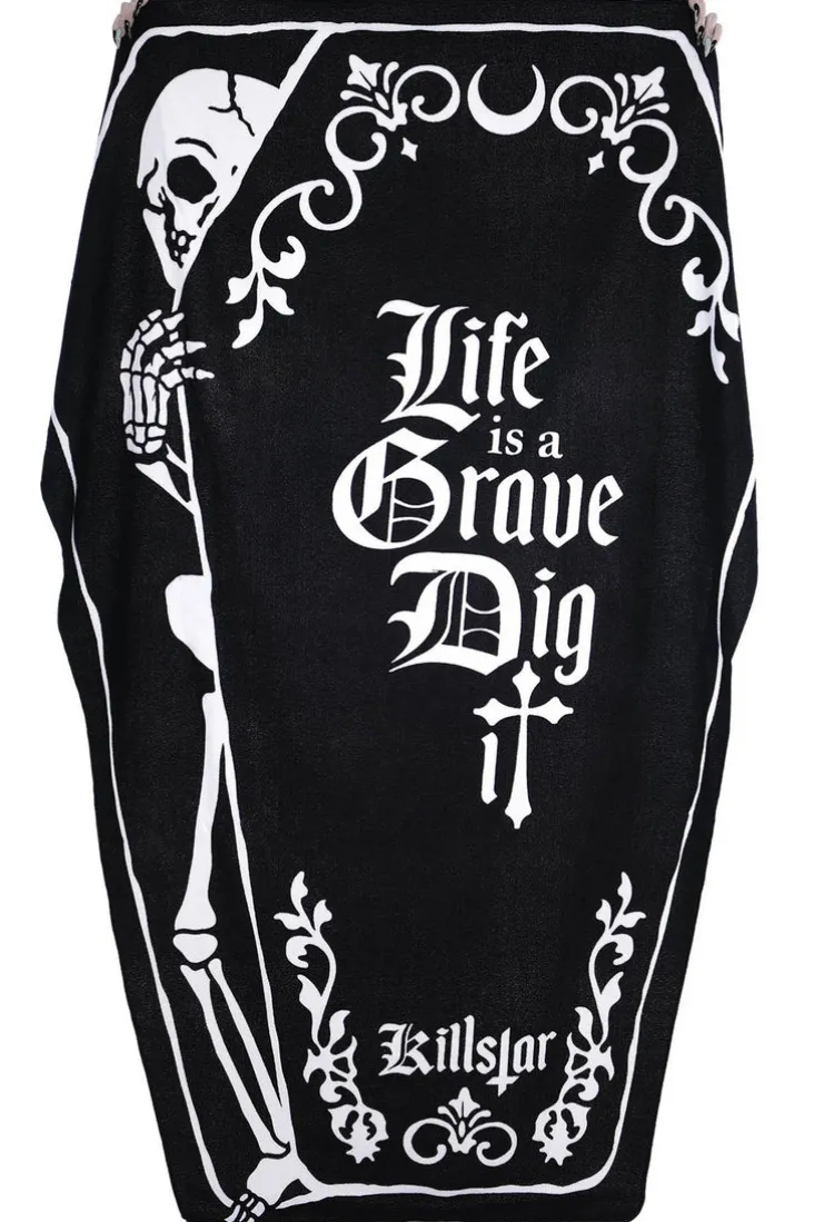 Dig It Coffin Towel