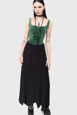 Emerald Envy Corset Top