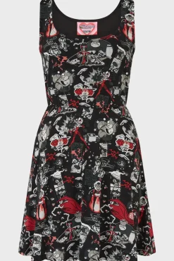 Evil Inside Skater Dress