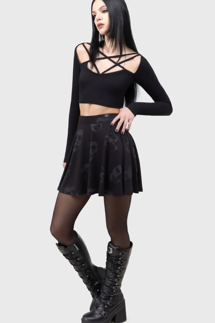 Excellent Day For An Exorcism Skater Skirt