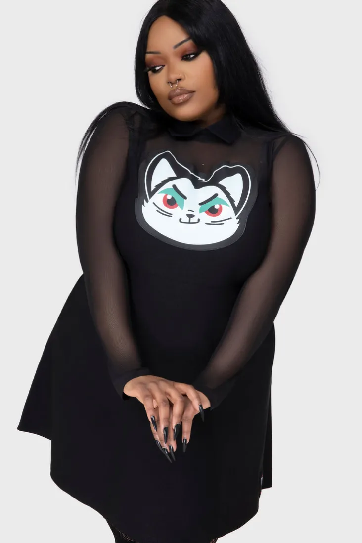 Feeling Fangtastic Skater Dress