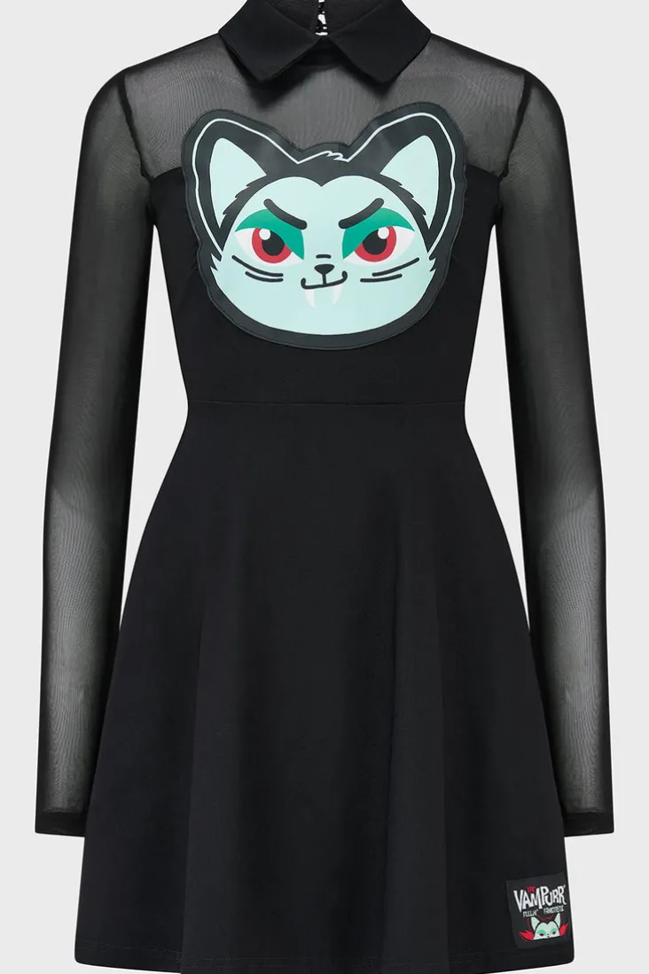 Feeling Fangtastic Skater Dress