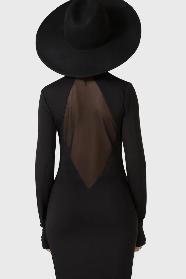 Flash Of Presence Midi Dress