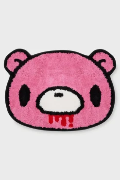 Gloomy Bear Bathroom Rug