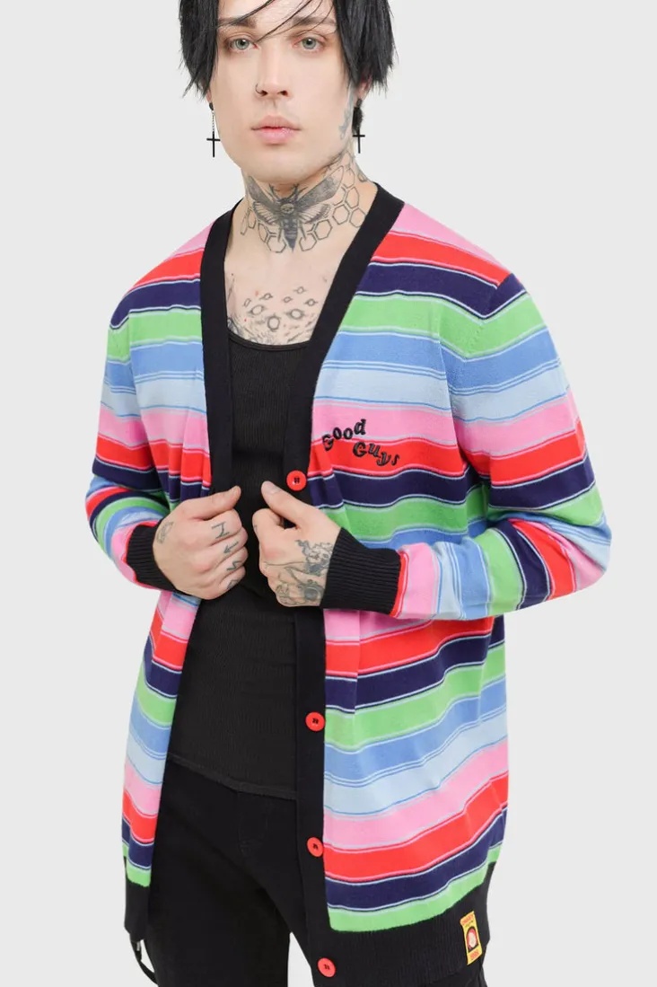 Good Guys Finish Last Knit Cardigan