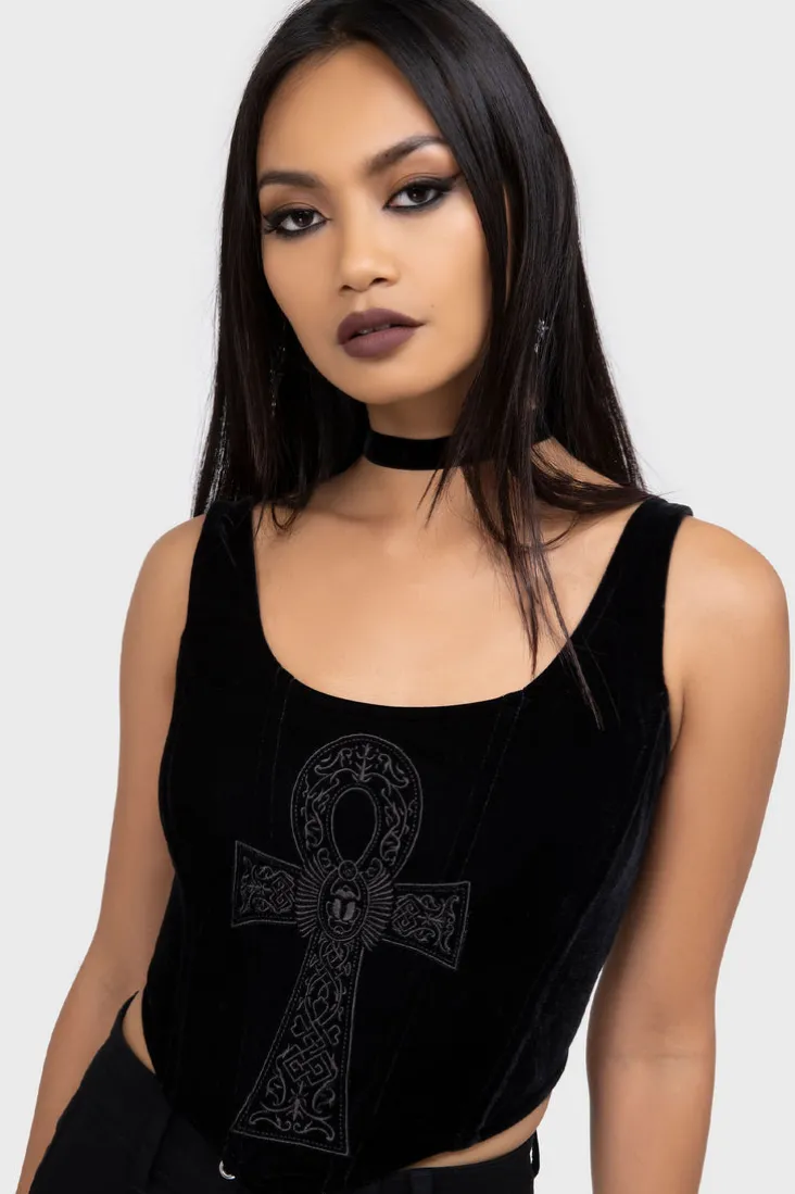 Grimwhisper Corset Top
