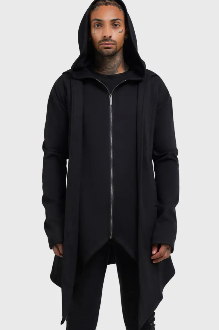 Hardcoded Poetry Longline Hoodie