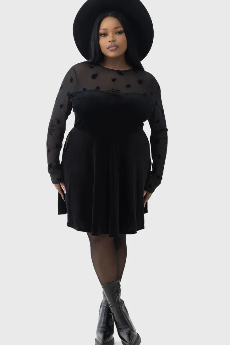 Here Lies Beetlejuice Mini Dress