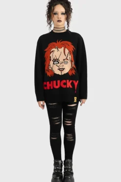 I Like To Be Hugged Knit Sweater