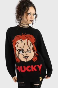 I Like To Be Hugged Knit Sweater