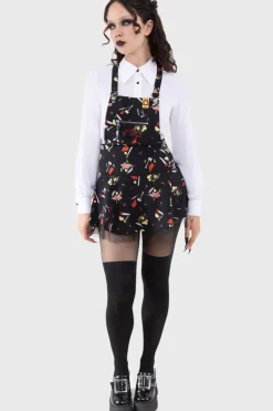It's Time To Play Pinafore Dress