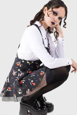 It's Time To Play Pinafore Dress