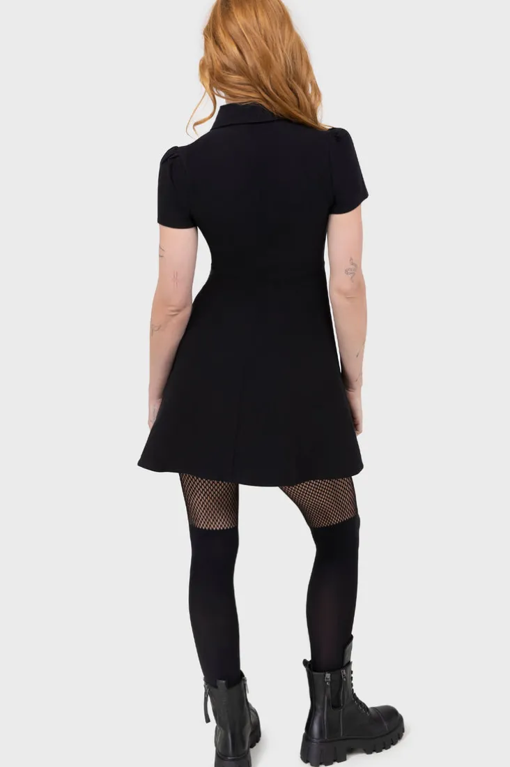 Jovana Collar & Ring Dress