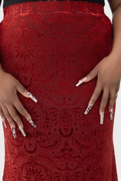 Lepidoptera Maxi Skirt