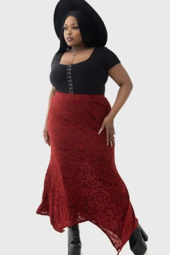 Lepidoptera Maxi Skirt