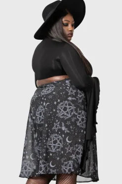 Luella Bias Midi Skirt