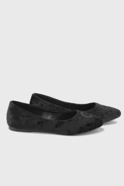 Lunanite Velvet Flats