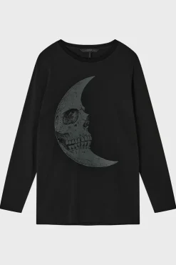 Lunar Crescent Long Sleeve Top
