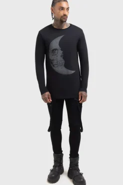 Lunar Crescent Long Sleeve Top