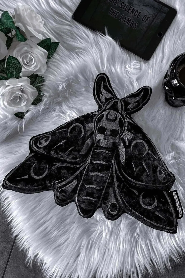Midnight Moth Cushion