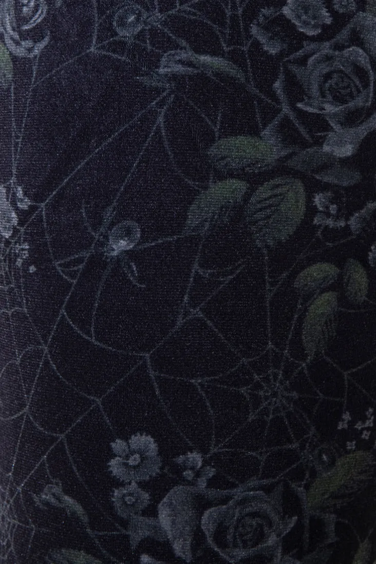 Midnight Rose Leggings