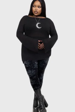 Midnight Rose Leggings
