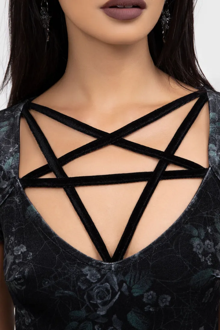 Moonlit Pentacle Dress