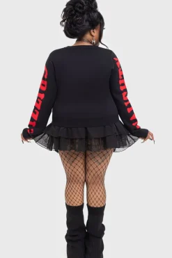 Naughty Grizzly Knit Sweater