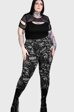 Never Trust The Living Leggings