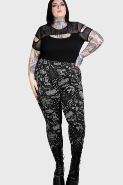 Never Trust The Living Leggings