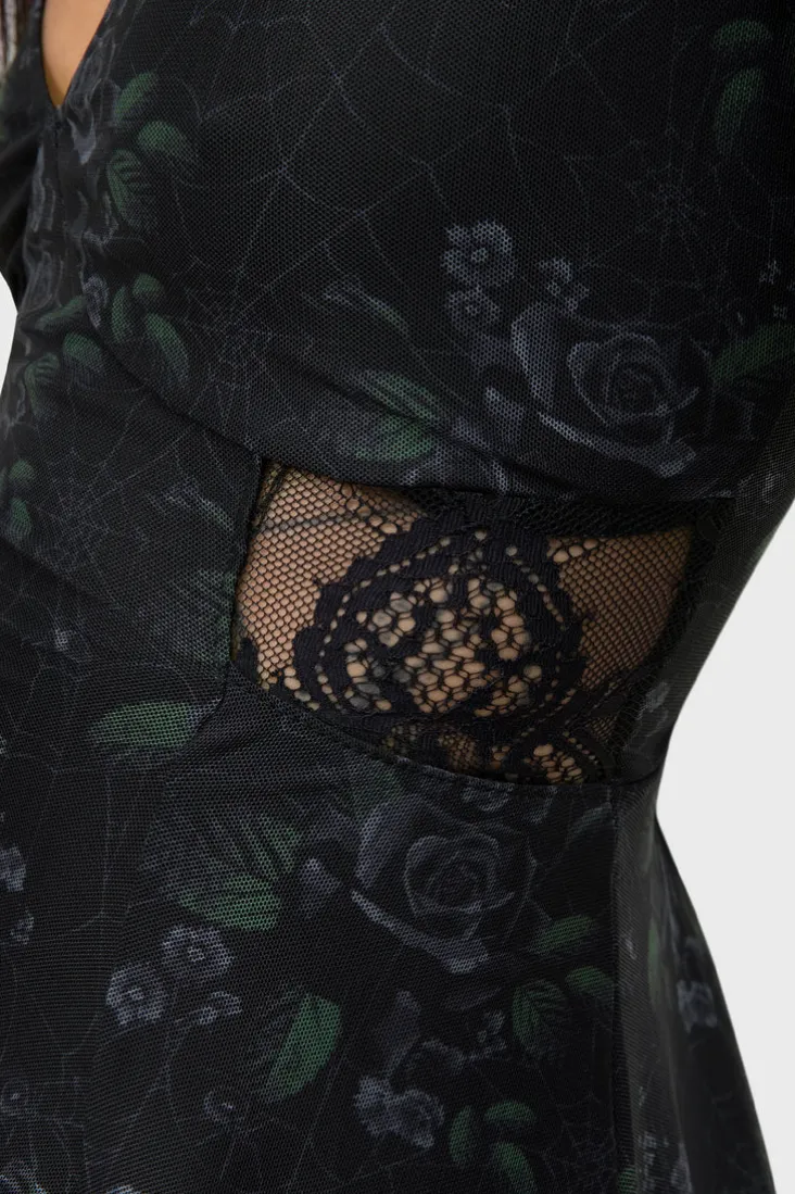 Nocturnal Grove Dress