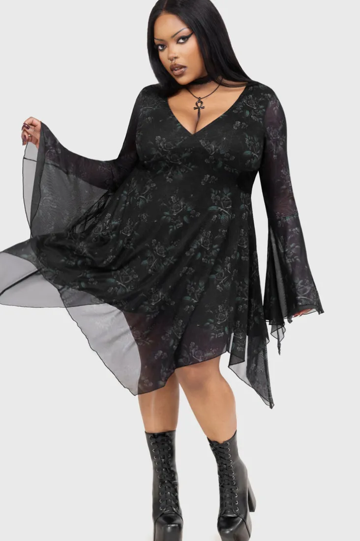 Nocturnal Grove Dress