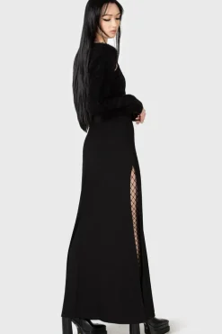 Nocturnal Shade Maxi Skirt